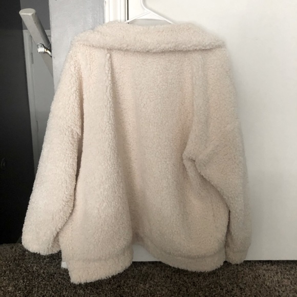 Oversize sherpa jacket - Picture 2 of 2